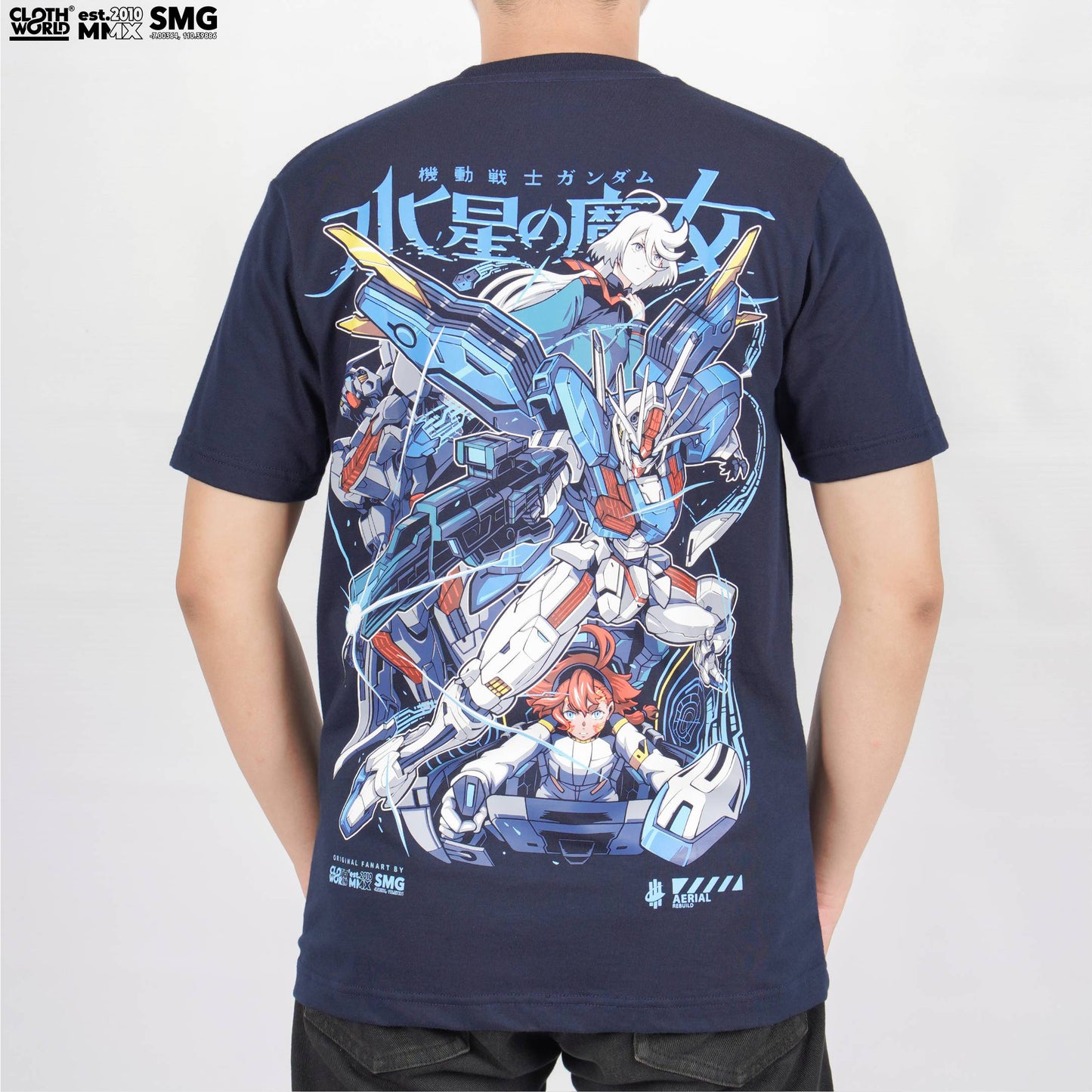 Aerial Rebuild Gundam T-Shirt