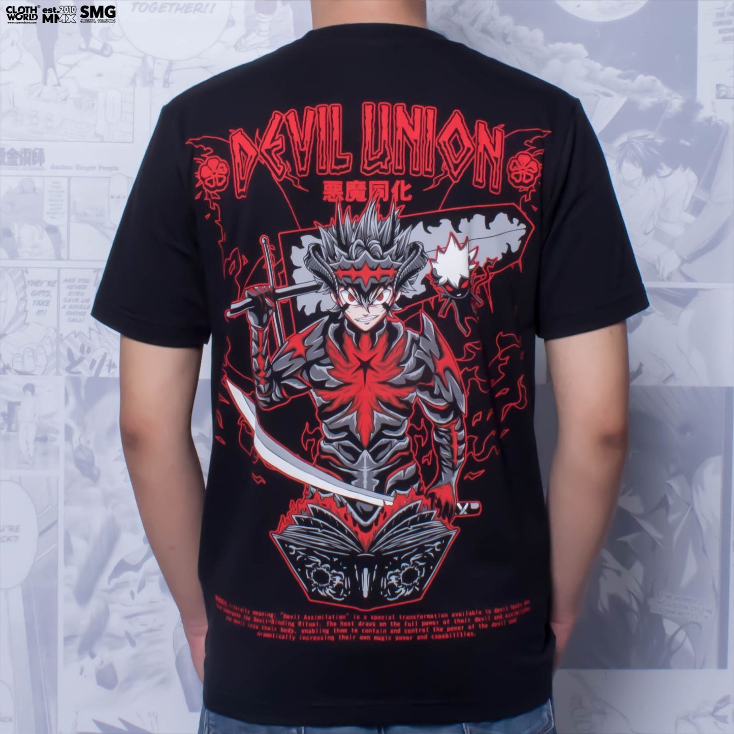 Asta Devil Union Mode T-Shirt