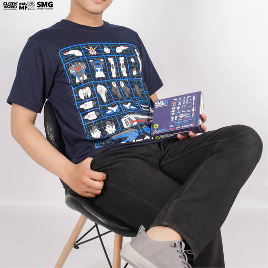 Gundam Freedom ZGMF-X10A Gunpla Set Style T-Shirt
