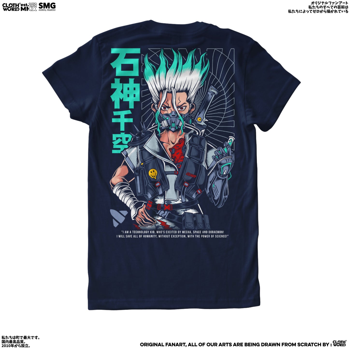 Ishigami Senku Cyberpunk Version T-Shirt